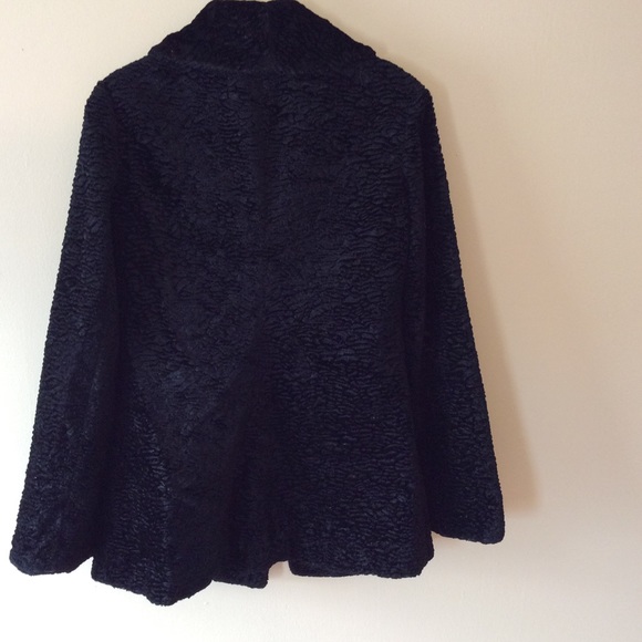 ODILLE BLACK COAT SIZE 4 - Picture 4 of 6